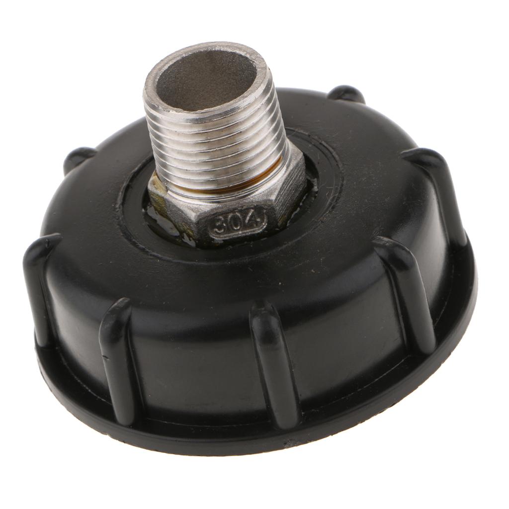 1000L IBC Water Tote Tank Adaptor Cap Cho ổ Cắm Ren Dày 60mm