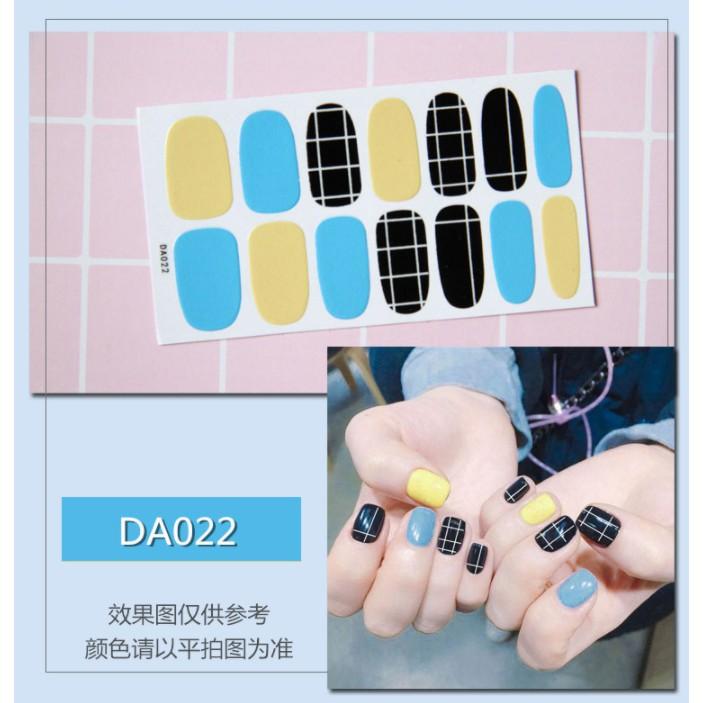 Dán móng tay 3D Korean Style Fashion nail sticker loại tốt