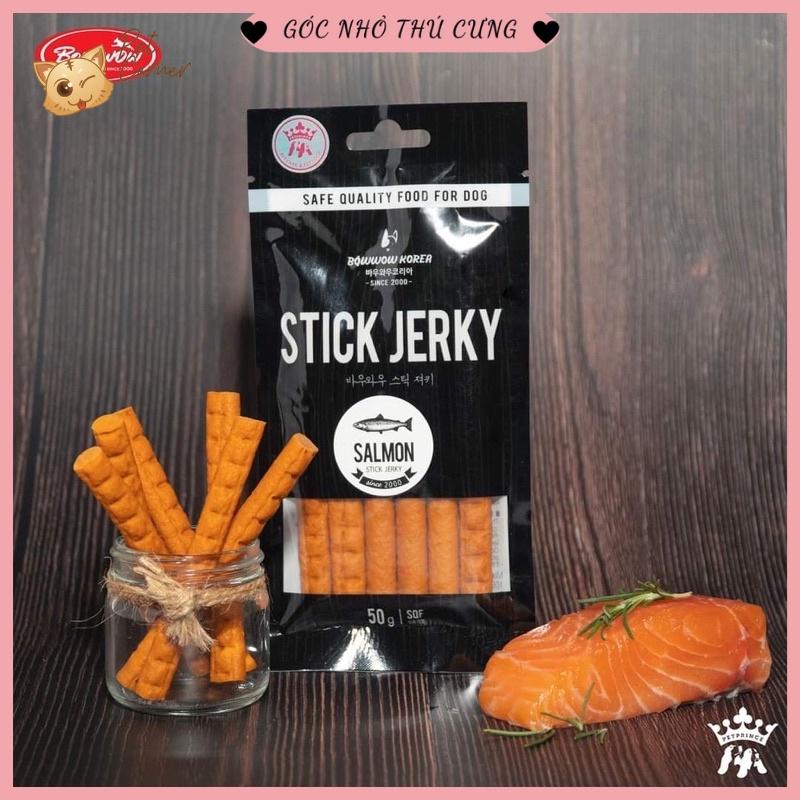 Bánh thưởng dạng que Bowwow Stick Jerky cho chó - Snack cao cấp cho thú cưng