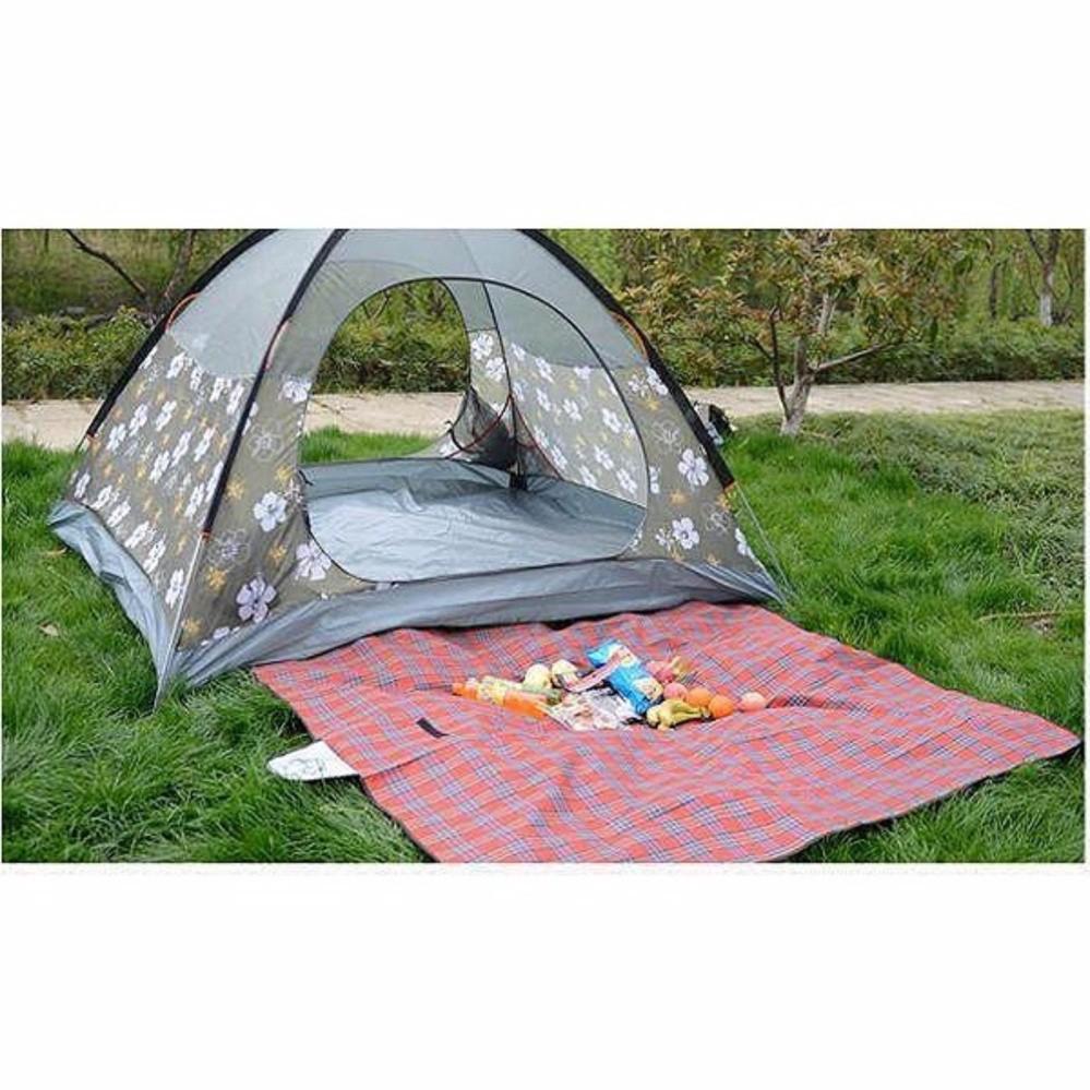 Tấm bạt picnic cao cấp 1.6x1.8m kẻ caro TI747