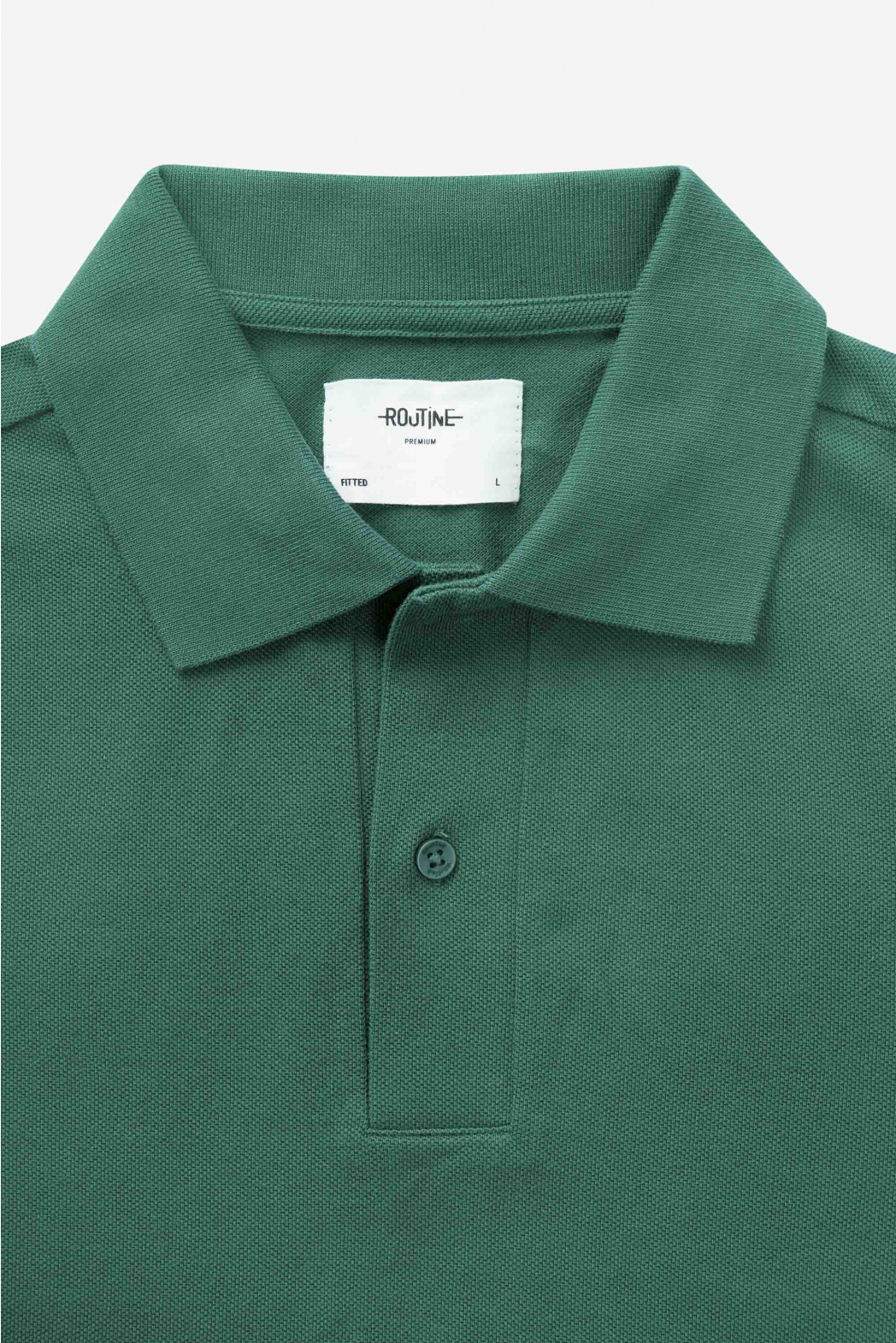 Áo Polo Nam ROUTINE Cổ Dệt Gân To Form Fitted - 10S23POL066 | LASTORE MENSWEAR