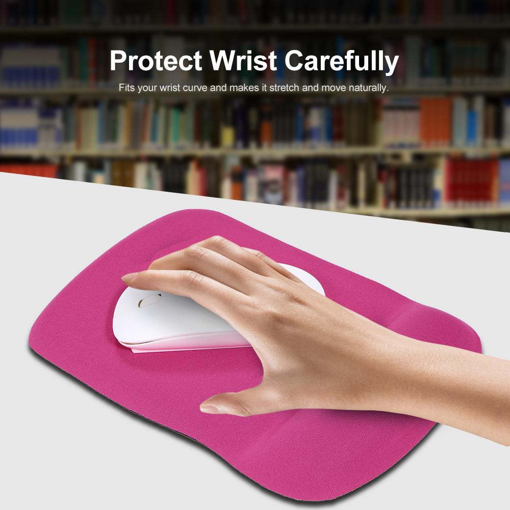 Tấm lót chuột silicone với hỗ trợ tựa cổ tay thoải mái cho máy tính xách tay PC