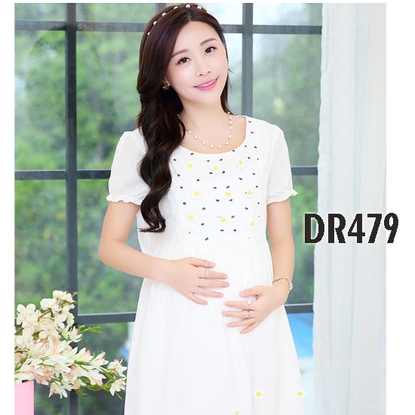 ĐẦM BẦU THÔ DR479 WHITE