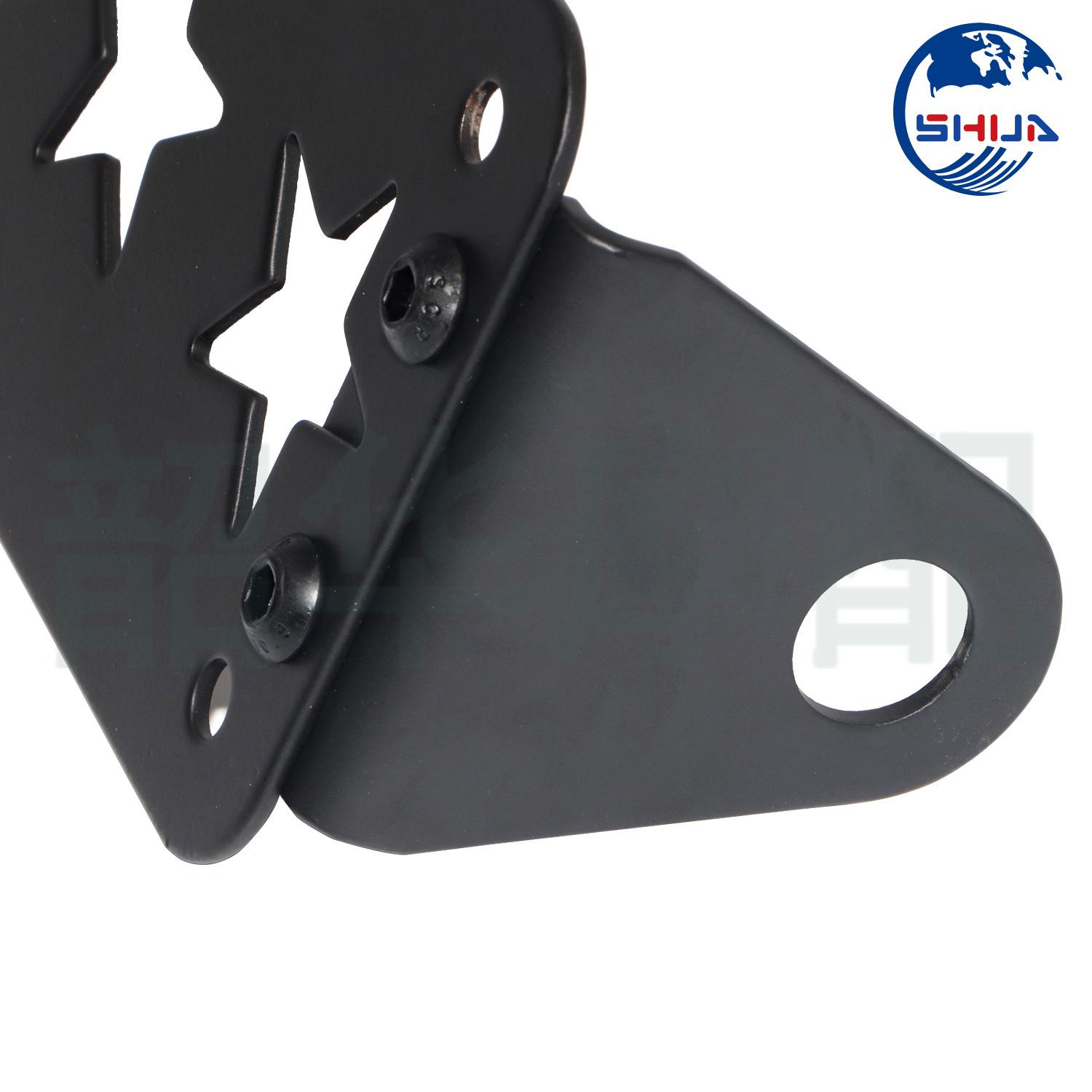 Phụ kiện sửa đổi xe máy khuyến mại Harley retro khung biển số bên hướng đuôi ánh sáng giá đỡ biển số xe đuôi biển số khung