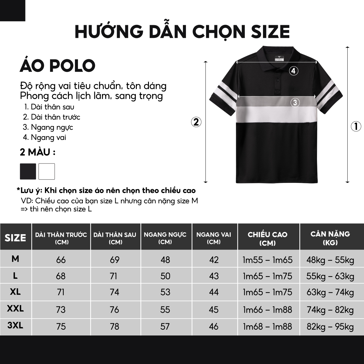 Áo thun polo nam TSIMPLE có cổ ngắn tay vải cotton cá sấu cao cấp form rộng big size A02004