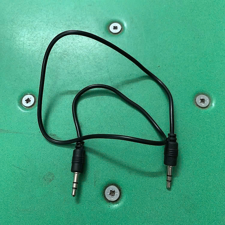 Dây cắm AUX 2 đầu 3.5 dùng kết nối Loa Bluetooth với Máy tính, Laptop, TV, cáp âm thanh, jack 3.5mm dài 50cm - Hàng nhập khẩu