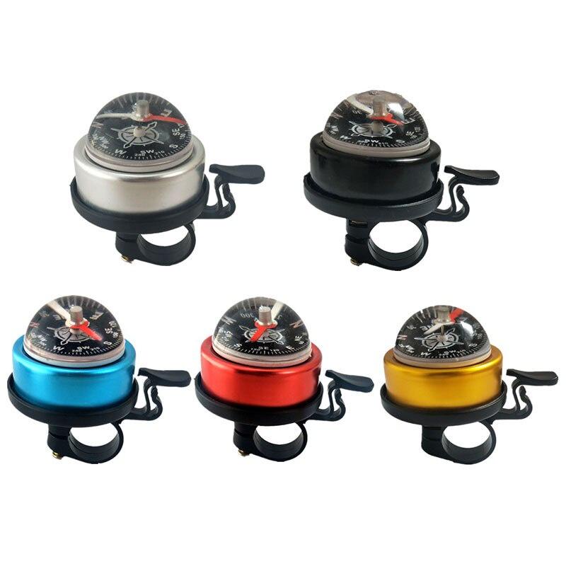 Bicycle Bell Horn Mountain Bike Handlebar Compass Bell Bike Horn Cycling Handlebar Compass Ring-down Horn Bicycle Accessories