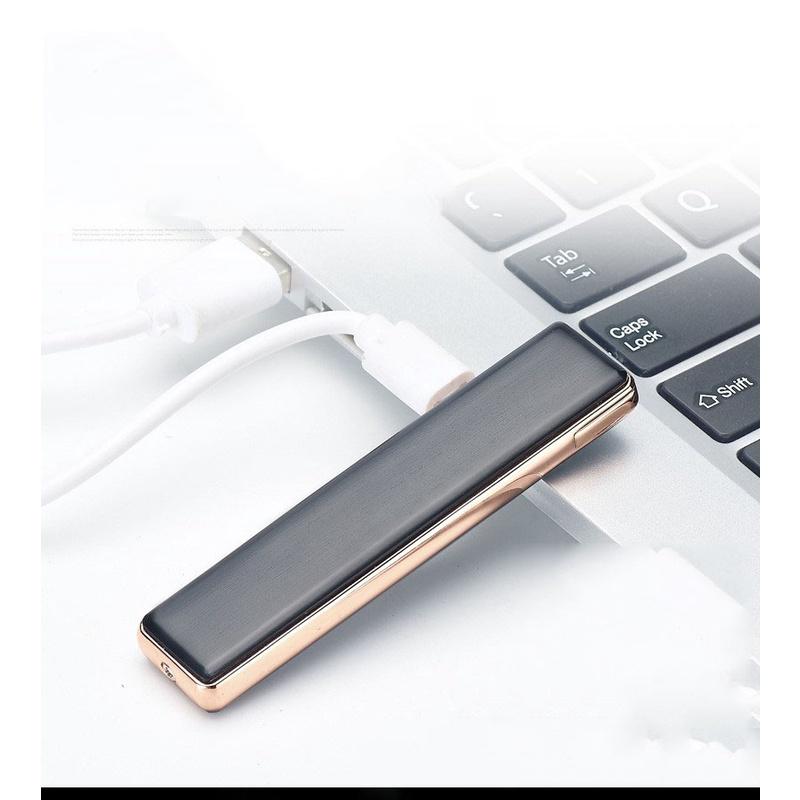 Quẹt Điện Thanh Trượt Nhỏ Gọn Sạc USB Tiện Lợi Độc Đáo