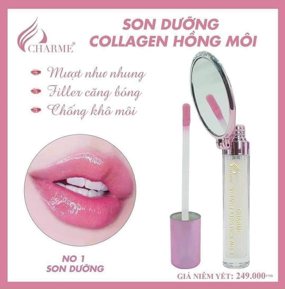 Son Charme Dưỡng Hồng Môi Collagen