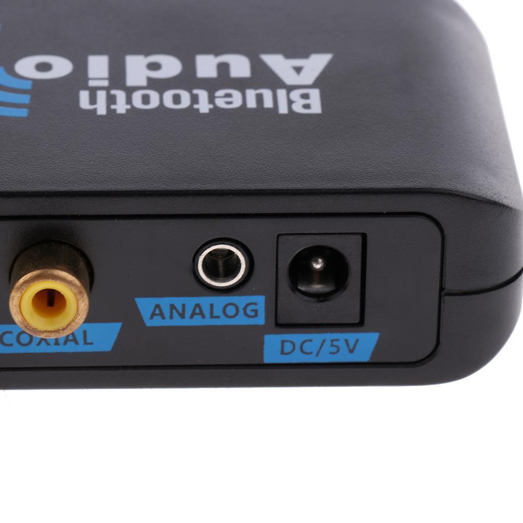 3.5mm Bluetooth Audio Receiver Wireless Adapter Optical Fiber Coaxial US
