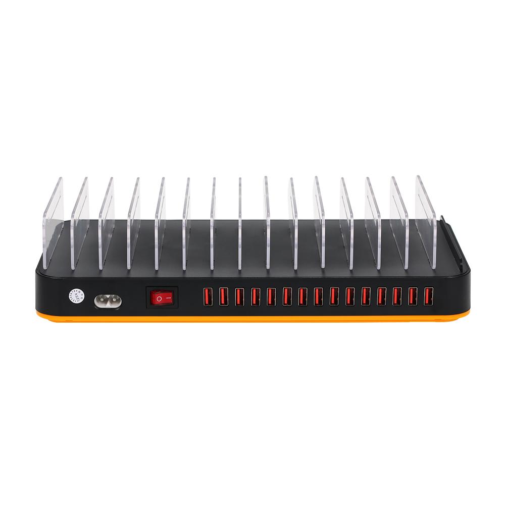 Trạm sạc thông minh USB 80W 15 cổng có thể điều chỉnh