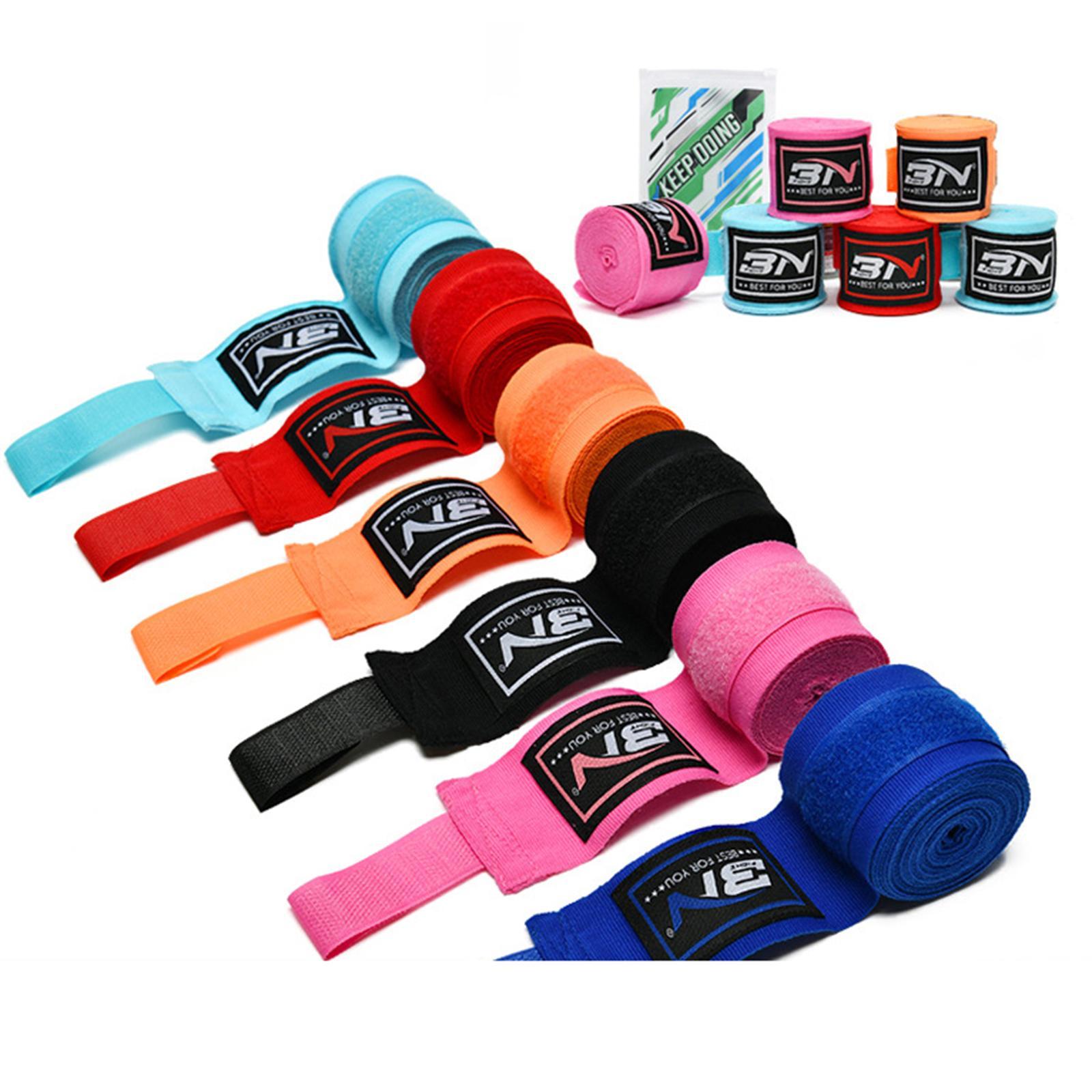 Boxing Hand Wrap Wrist Support Bandages Wrist Wrap for Boxing Adult Black