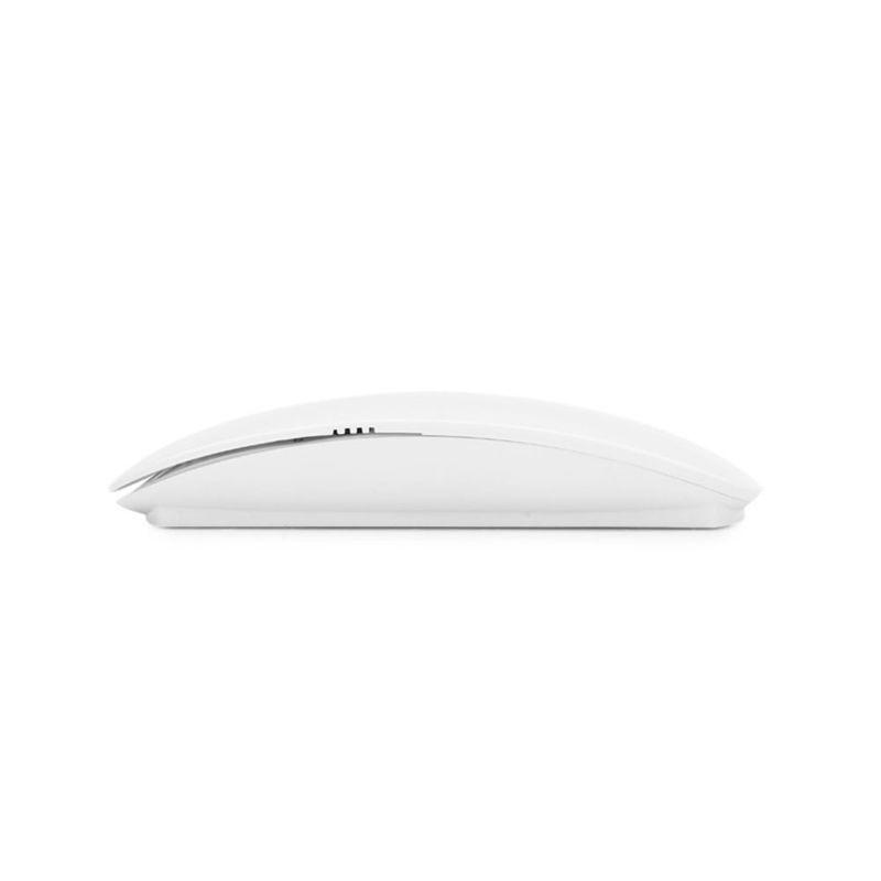 Quang Không Dây Đa Năng Magic Mouse 2.4 Ghz Chuột Dành Cho Windows Mac OS Trắng