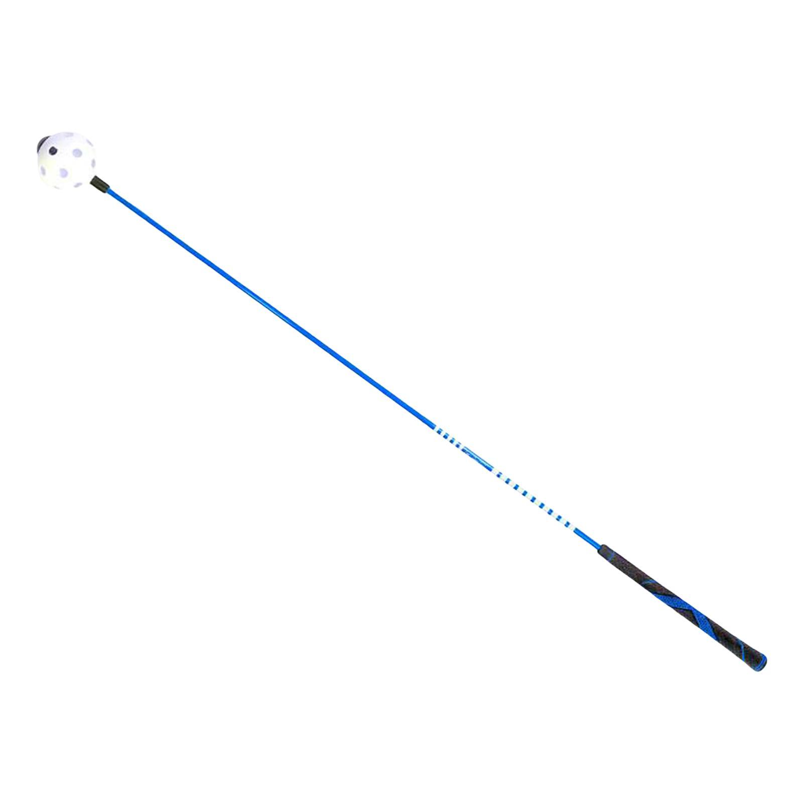 Golf Swing Trainer Portable Stick Nonslip Grip for Speed Rhythm Strength
