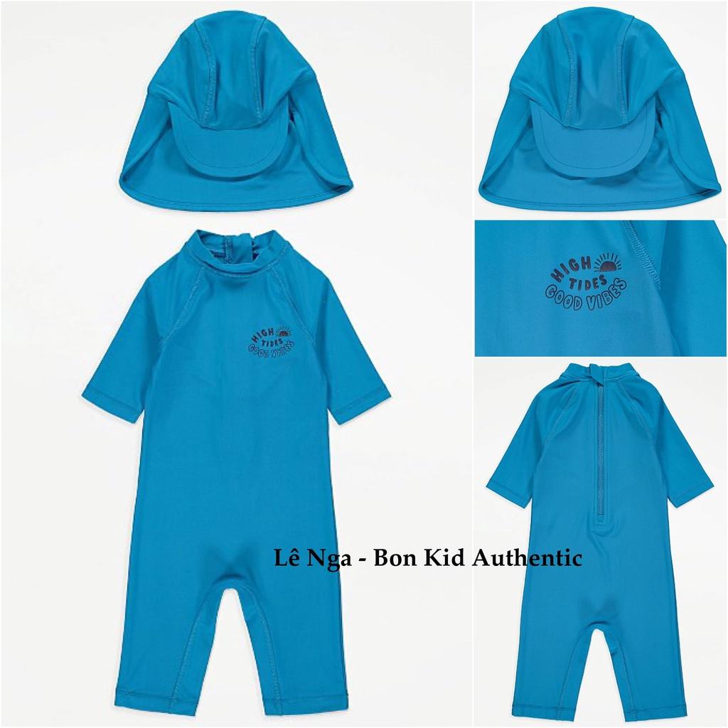 Set bộ quần áo bơi kèm mũ GEOGRE_UK sz 6-9m, 9-12m, 12-18m, 1.5-2y, 2-3y, 3-4y, 4-5y, 5-6y