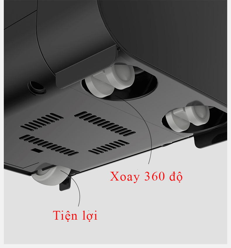 Máy Tạo Ẩm Siêu Âm Khuếch Tán Tinh Dầu - Sàn Dịch Chuyển Thông Minh Cao Cấp - Hàng Chính Hãng