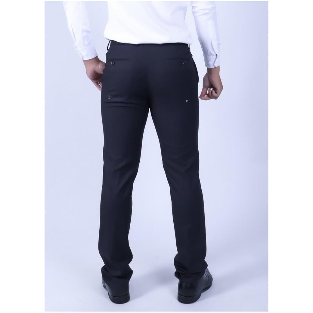 OWEN - Quần âu nam màu Xanh Navy dáng SLIMFIT có cạp tăng đơ co dãn - DÁNG ÔM chất nano co dãn 220508