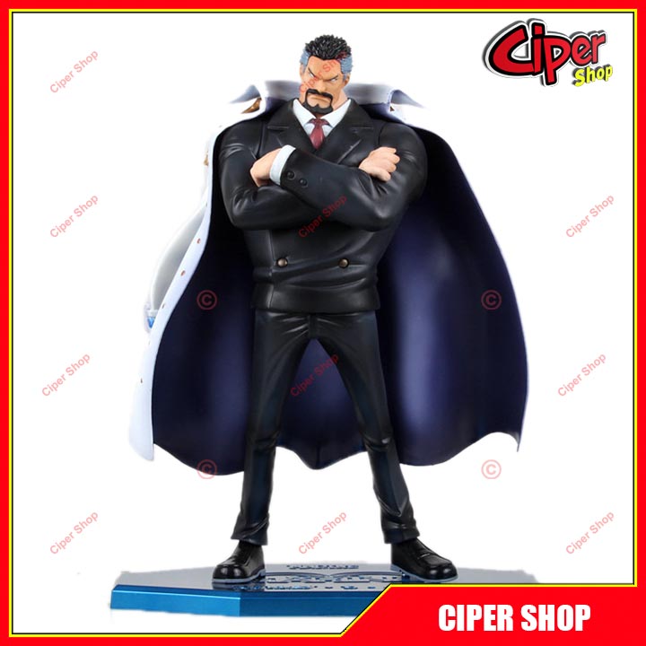 Mô hình Phó Đô Đốc Garp POP EX Đen - Figure Action Garp POP EX Black