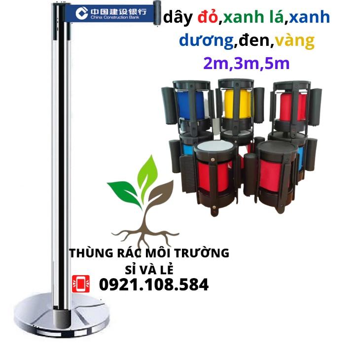 Cột chắn inox dây căng, Cột chắn inox xếp hàng, Cột chắn Inox phân luồng lối đi, Cột chắn sân bay