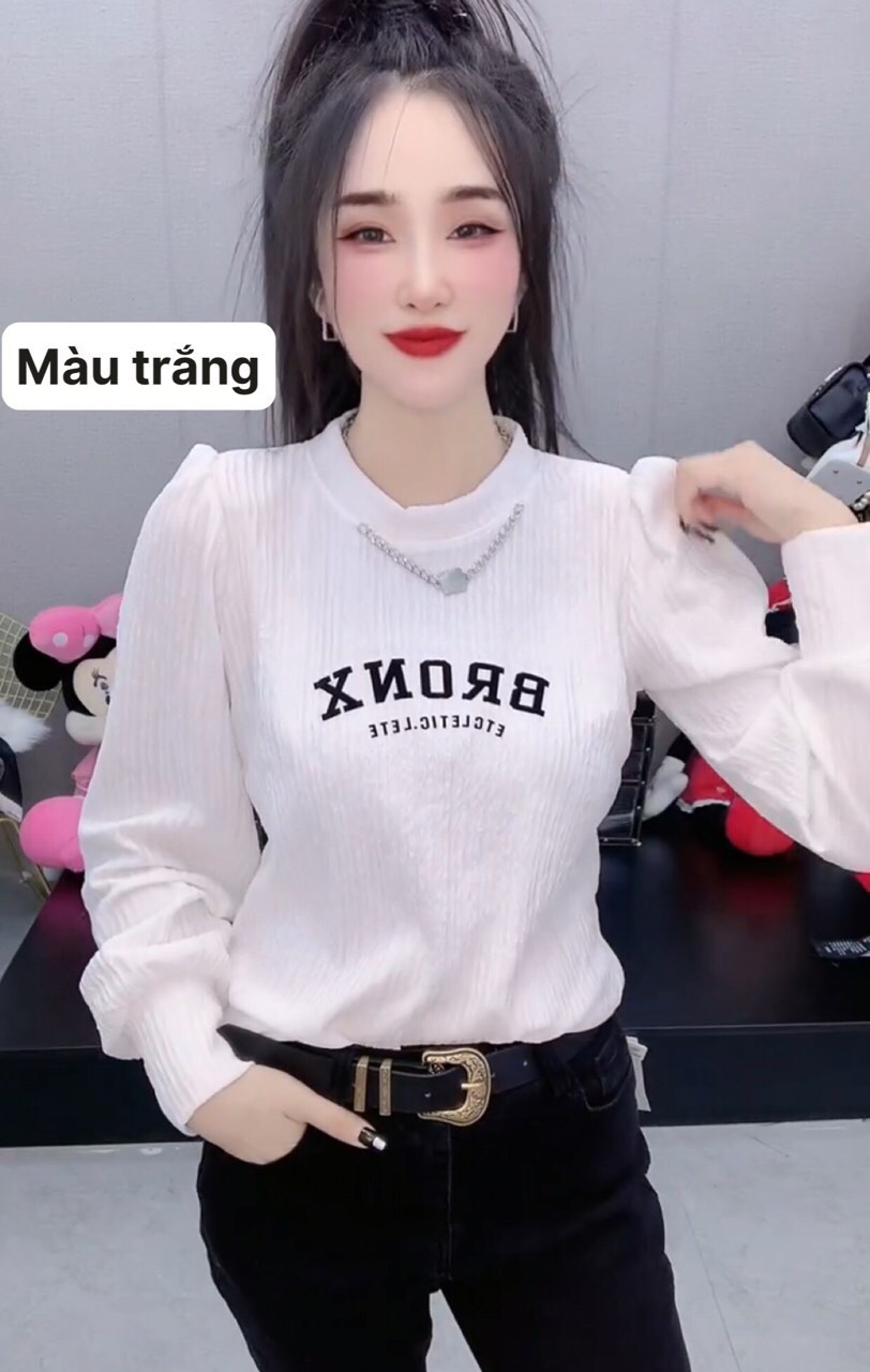 Áo kiểu nữ dài tay thu đông kiểu dáng thời trang