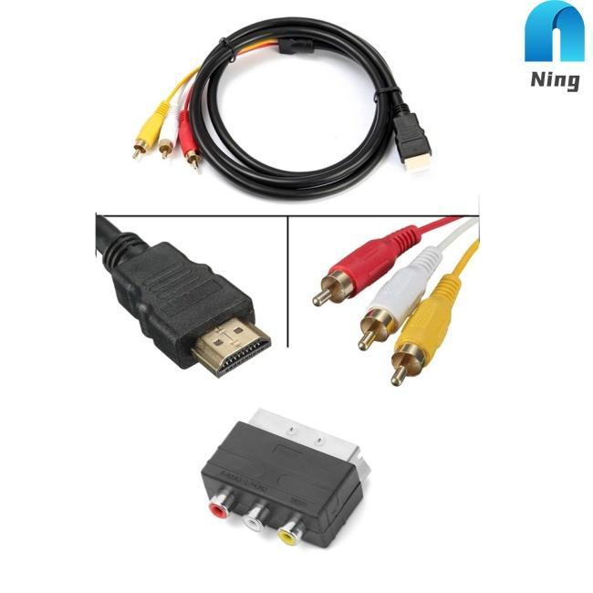 Cáp Chuyển Đổi Hdmi Sang 3RCA Av Chuyên Dụng Chất Lượng Cao
