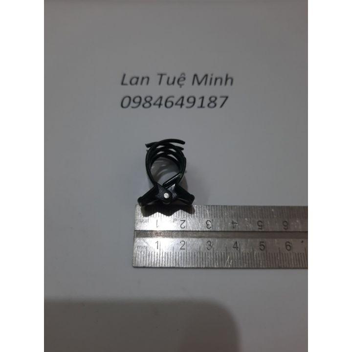 Set 100 Kẹp đại cố định lan thân to màu xanh