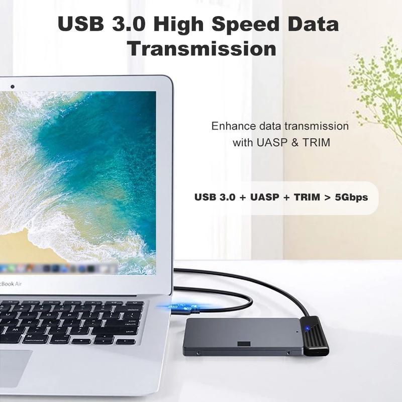 Adapter Chuyển Đổi Ổ Cứng SATA Sang USB 3.0 Cho Laptop 5 Gbps Giao Diện USB2.0