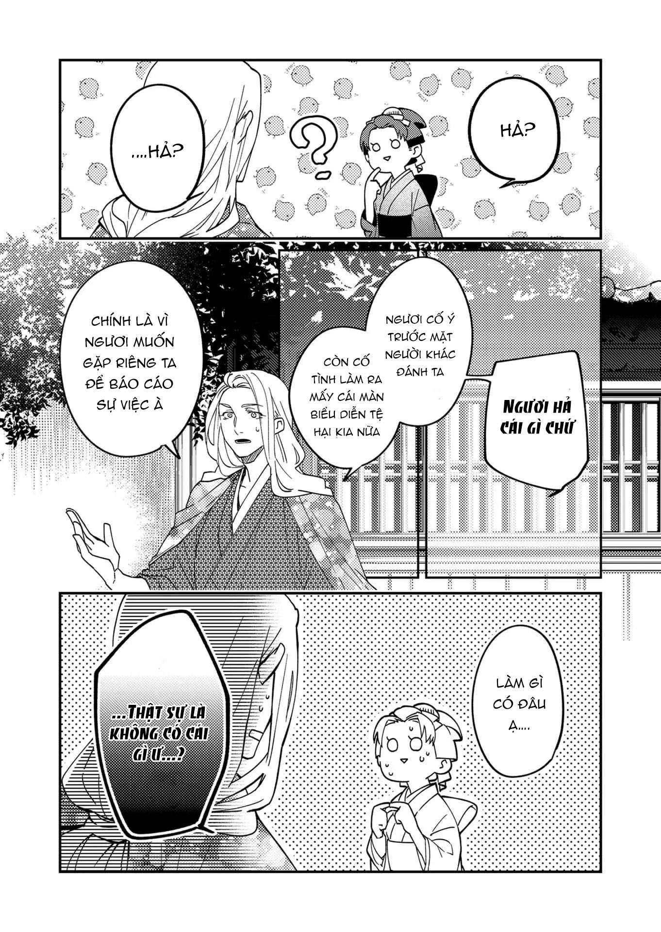Nữ Nhân Viên 27 Tuổi Bắt Đầu Hành Trình Quản Lý Du Nữ Ở Một Thế Giới Otome Game chapter 9 - Trang 5