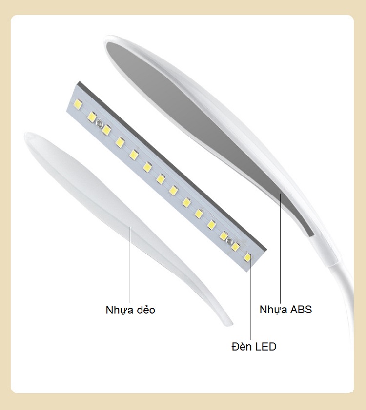 Đèn led để bàn cắm USB WS-6016 ( SÁNG TRỌNG, ĐỘ BỀN CAO )