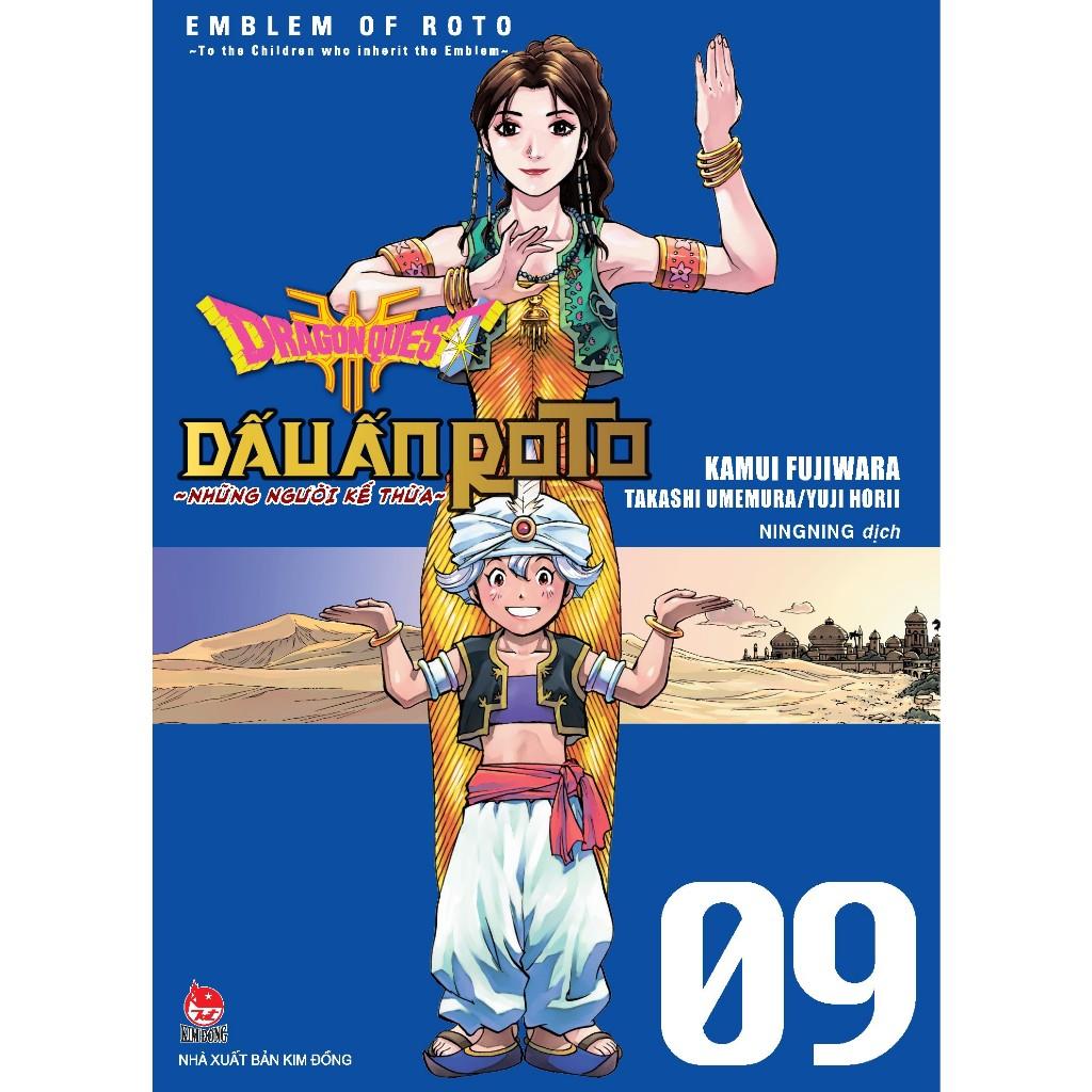 Truyện tranh Dragon Quest: Dấu ấn Roto - Những người kế thừa - Tập 9 - Tặng kèm Postcard - Dấu ấn rồng thiêng