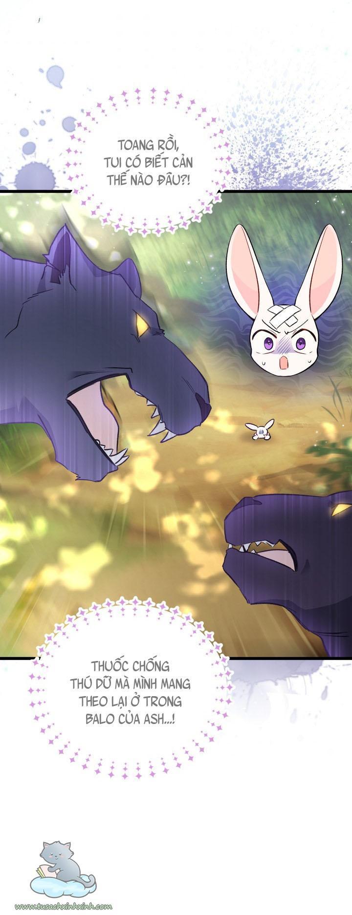 quan hệ cộng sinh giữa báo đen và thỏ trắng chapter 61 31