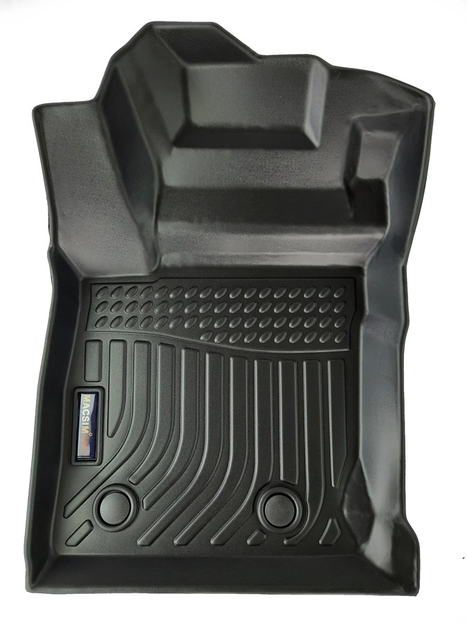 Hình ảnh Thảm lót sàn xe ô tô Ford Ecosport 2012+ Nhãn hiệu Macsim chất liệu nhựa TPE cao cấp màu đen sđ