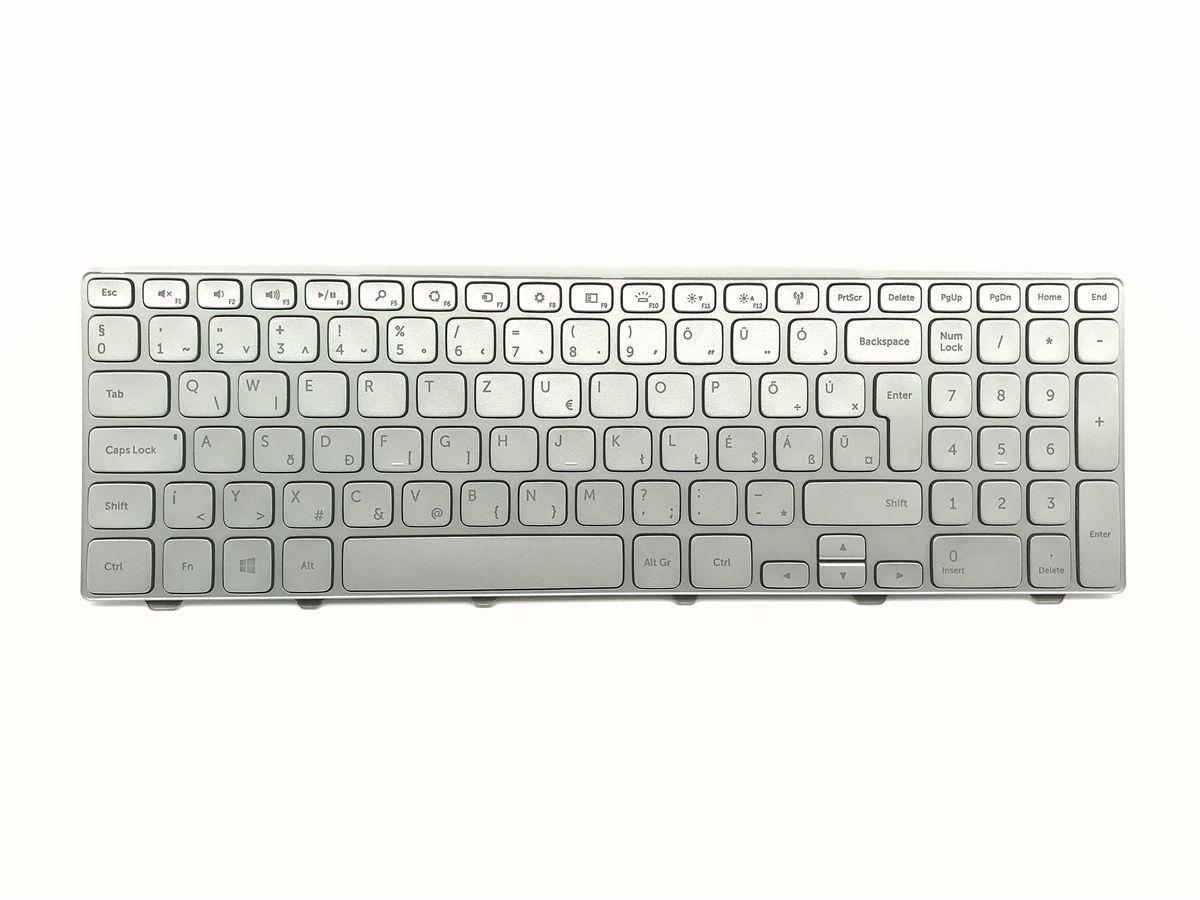 Bàn Phím thay thế cho Laptop Dell Inspiron 7537 15-7000 bạc
