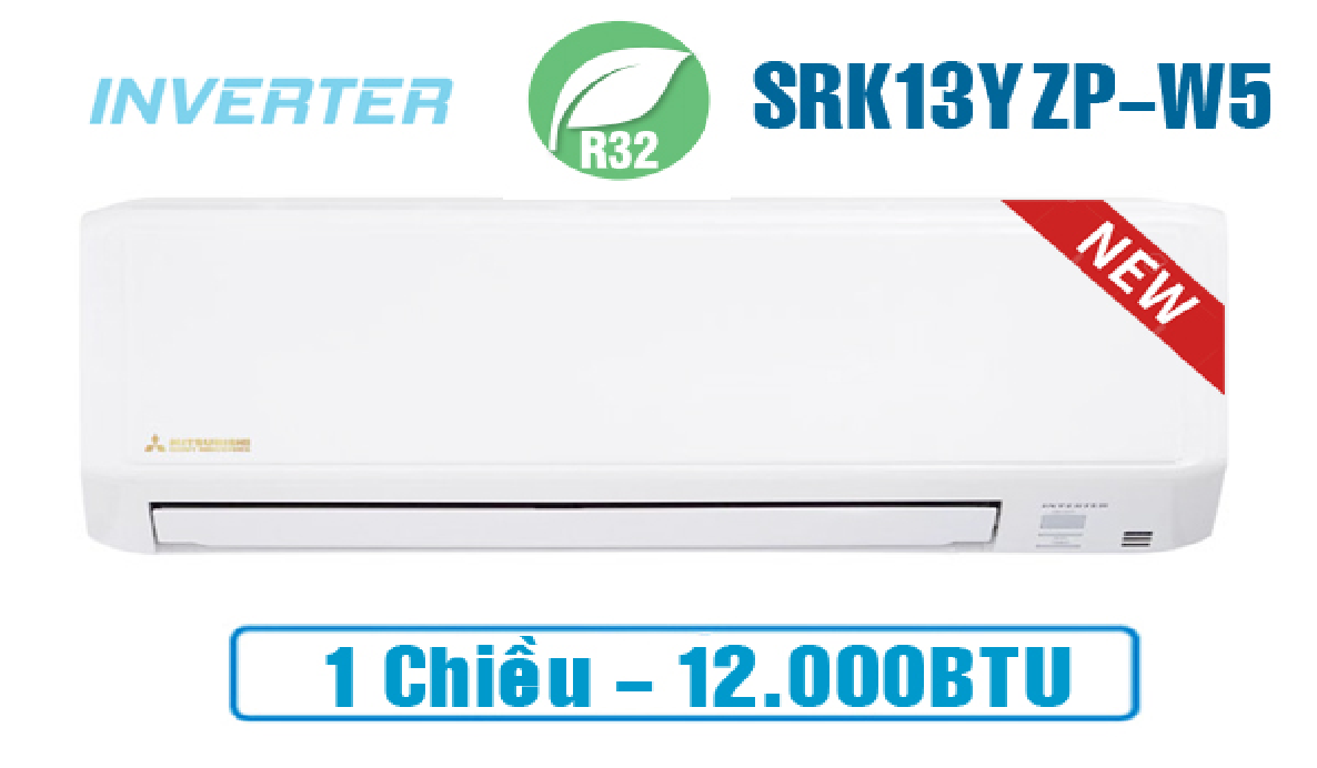Máy lạnh Mitsubishi Heavy Inverter 1.5 HP SRK13YZP-W5 - HÀNG CHÍNH HÃNG - CHỈ GIAO HCM