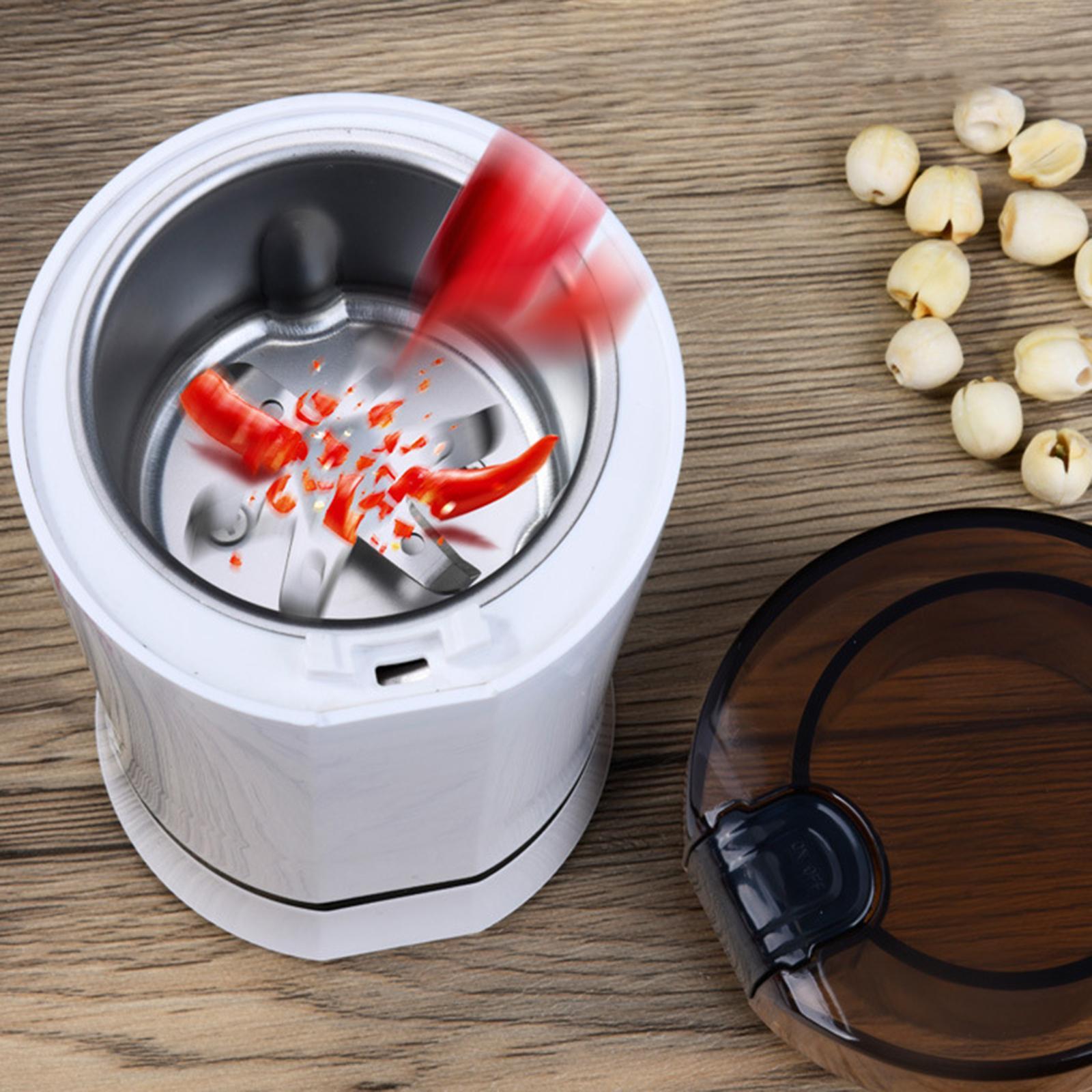 Electric Coffee Bean Grinder Grain Beans Mill Espresso Grinder with Brush