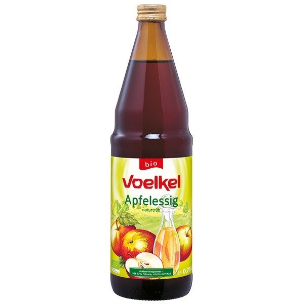 Giấm táo hữu cơ Voelkel (750ml)