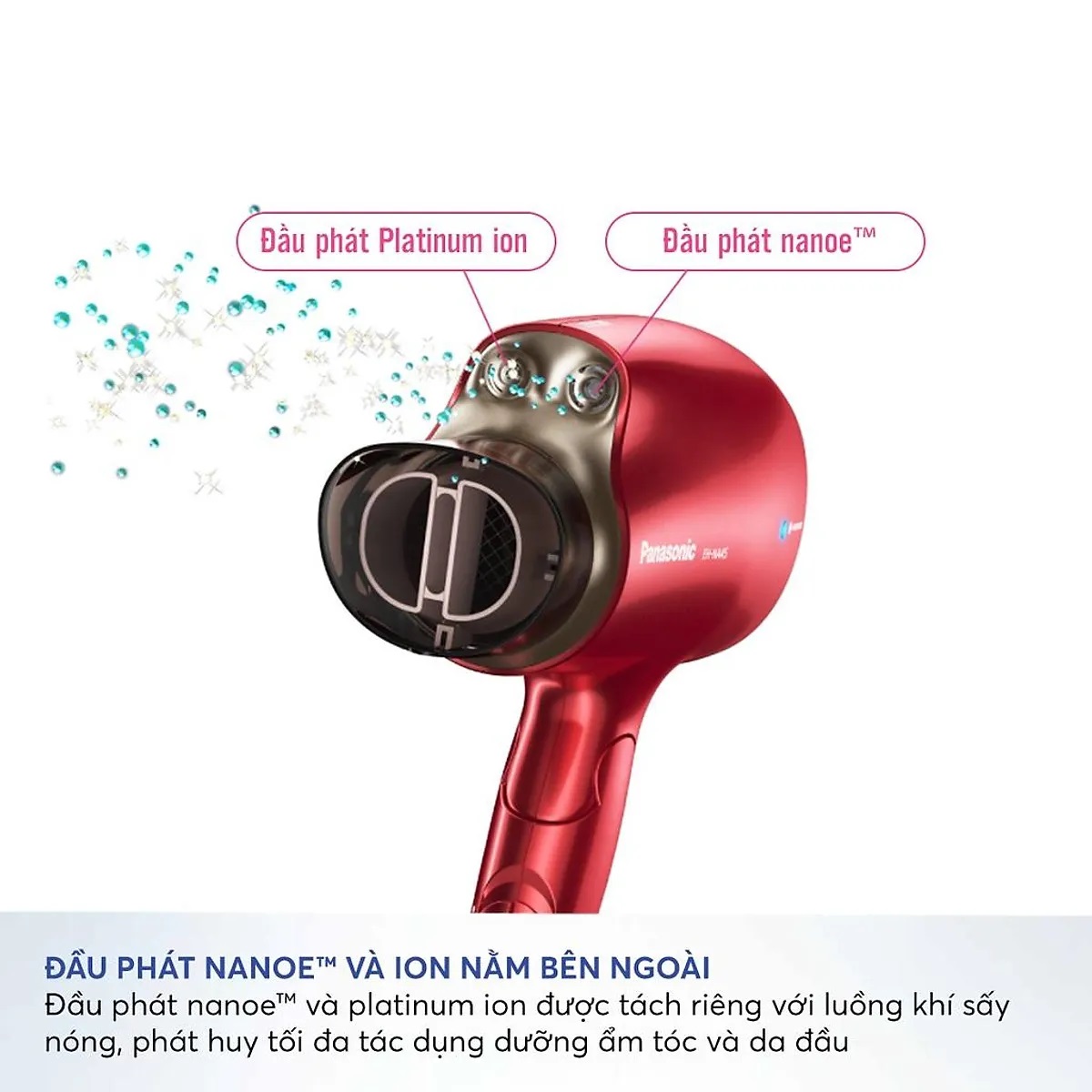 Máy sấy tóc Panasonic EH-NA45RP645 - Hàng Chính Hãng