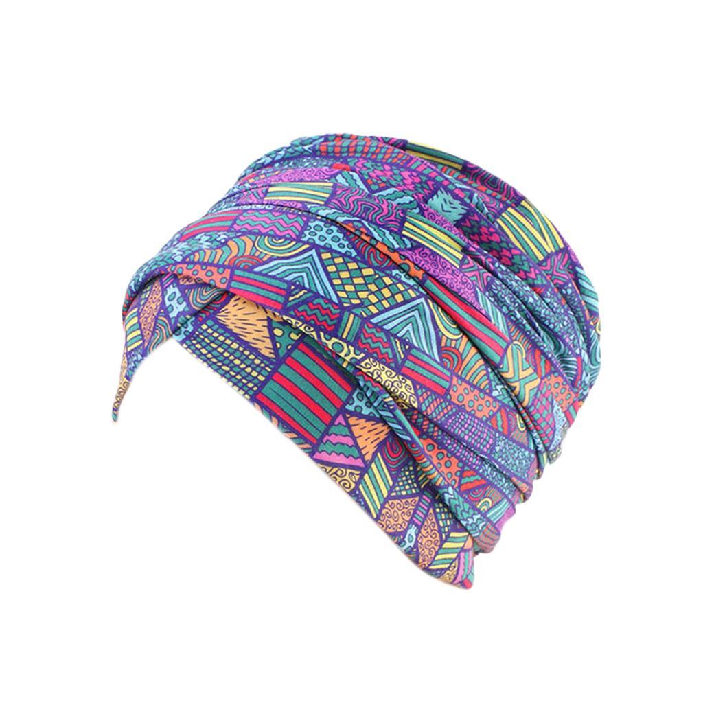 Ethnic Style Beanie Cap Hat Chemo Cap Skull Cap for Women