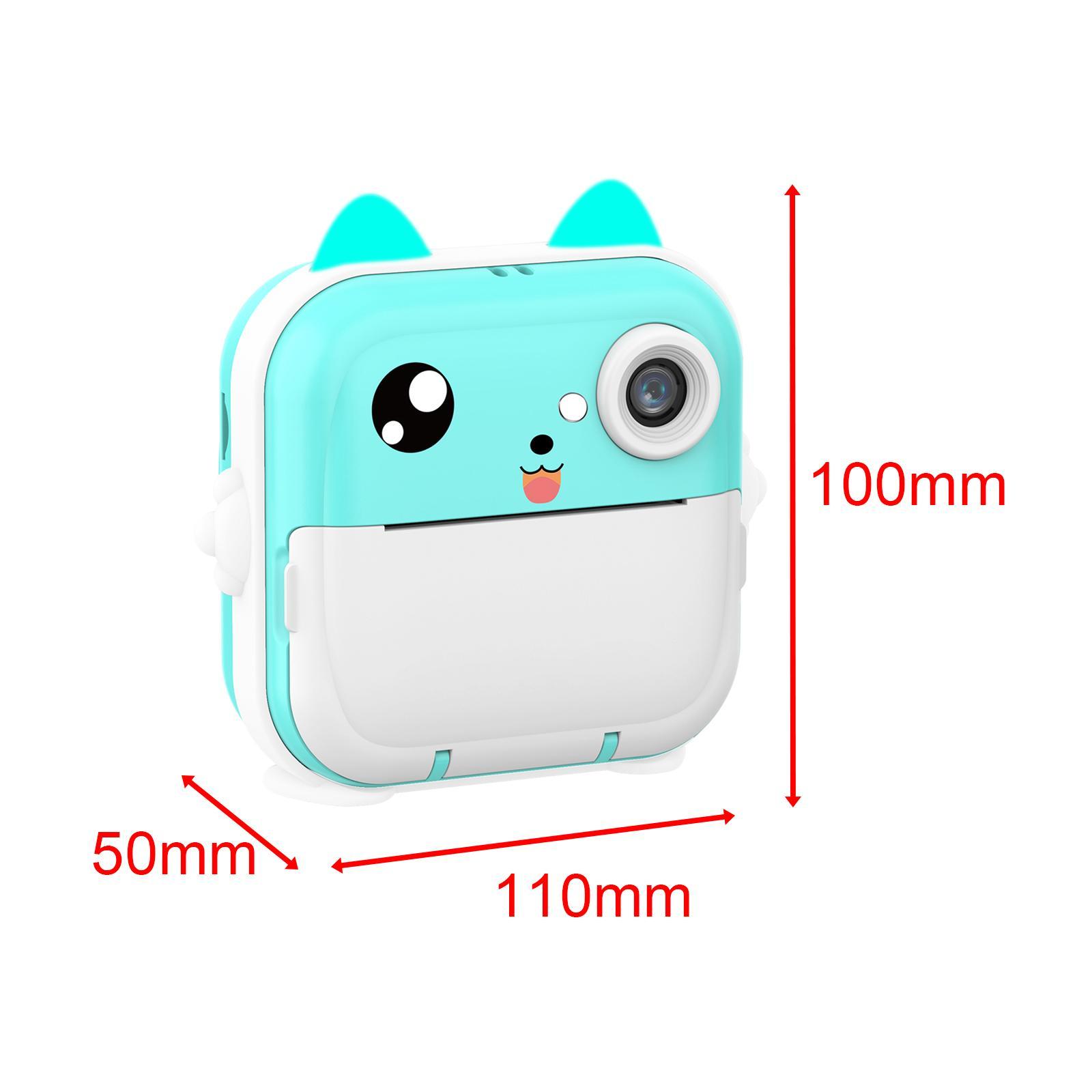 Instant Camera for Kids 2400W Pixels Selfie Video Camera Toys Birthday Gifts