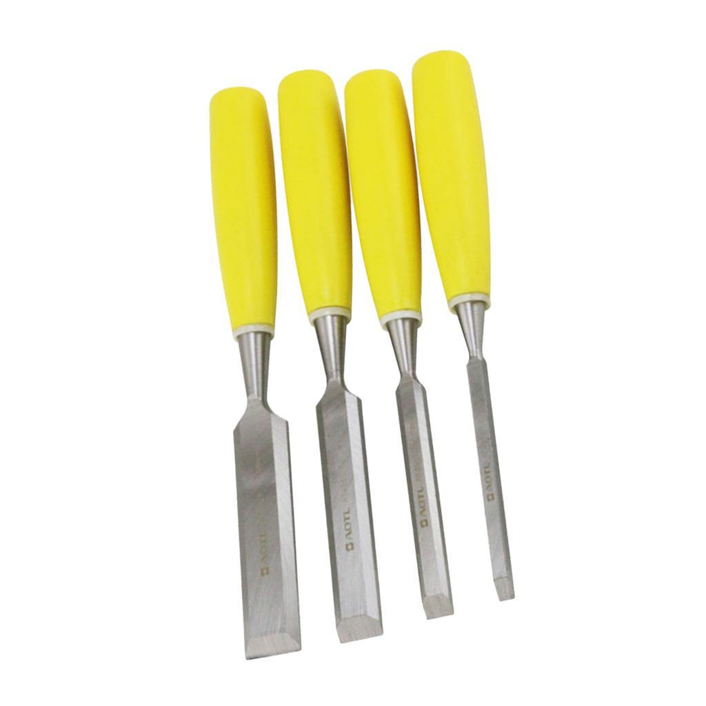 4-Piece Soft-Grip Chisel Set