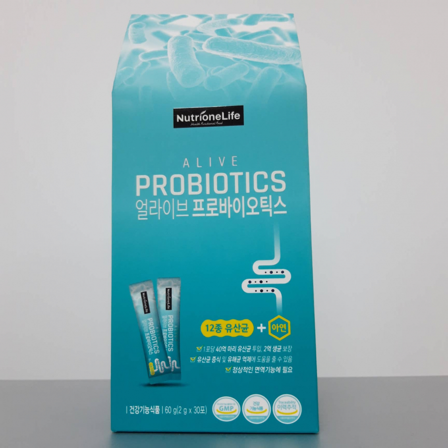 Thực Phẩm Chức Năng Hộp bột lợi khuẩn đường ruột Nutrionelife Alive Probiotics (30 gói)