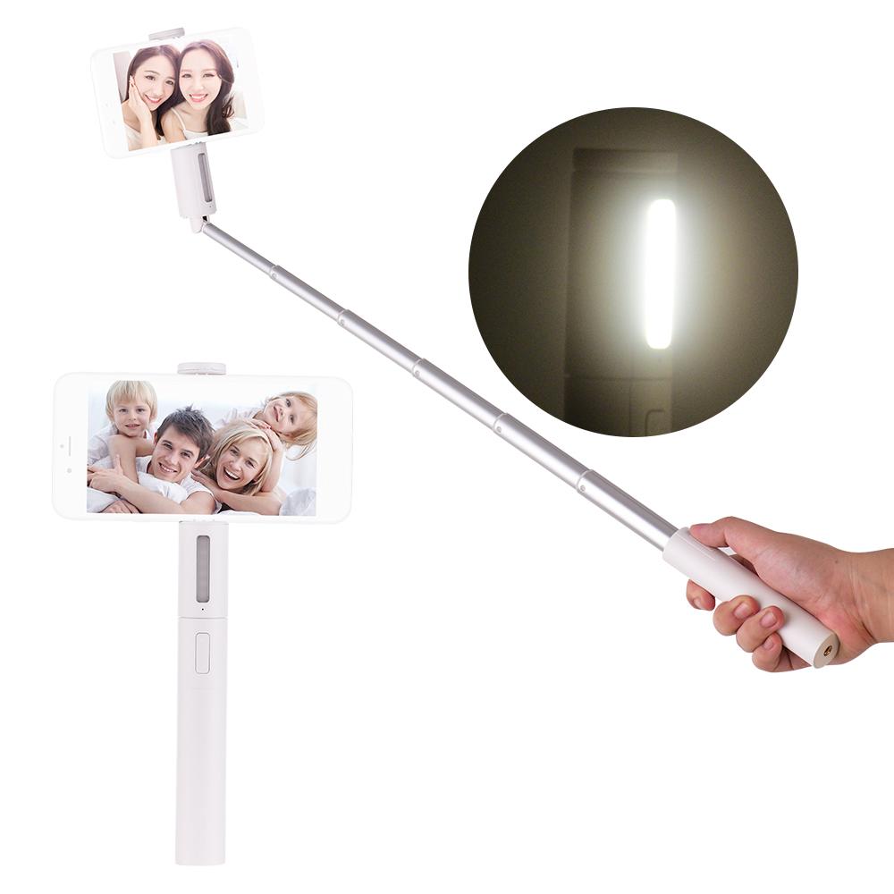 Gậy chụp ảnh tự sướng không dây có thể mở rộng di động Monopod cầm tay với 3 mức điều khiển độ sáng