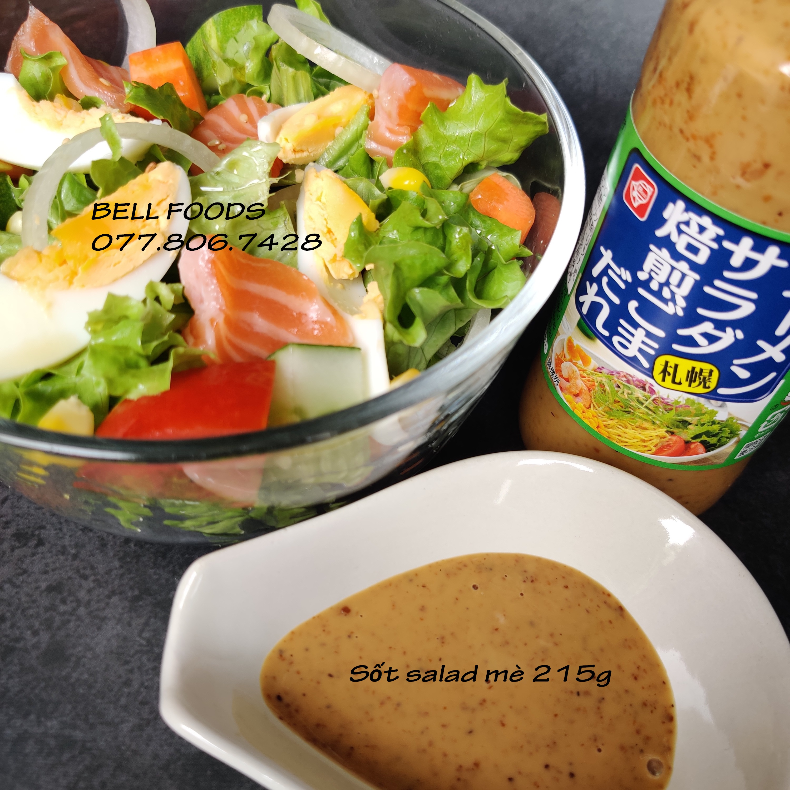 Nước Sốt Mè Bell Foods Nhật Bản (215g)