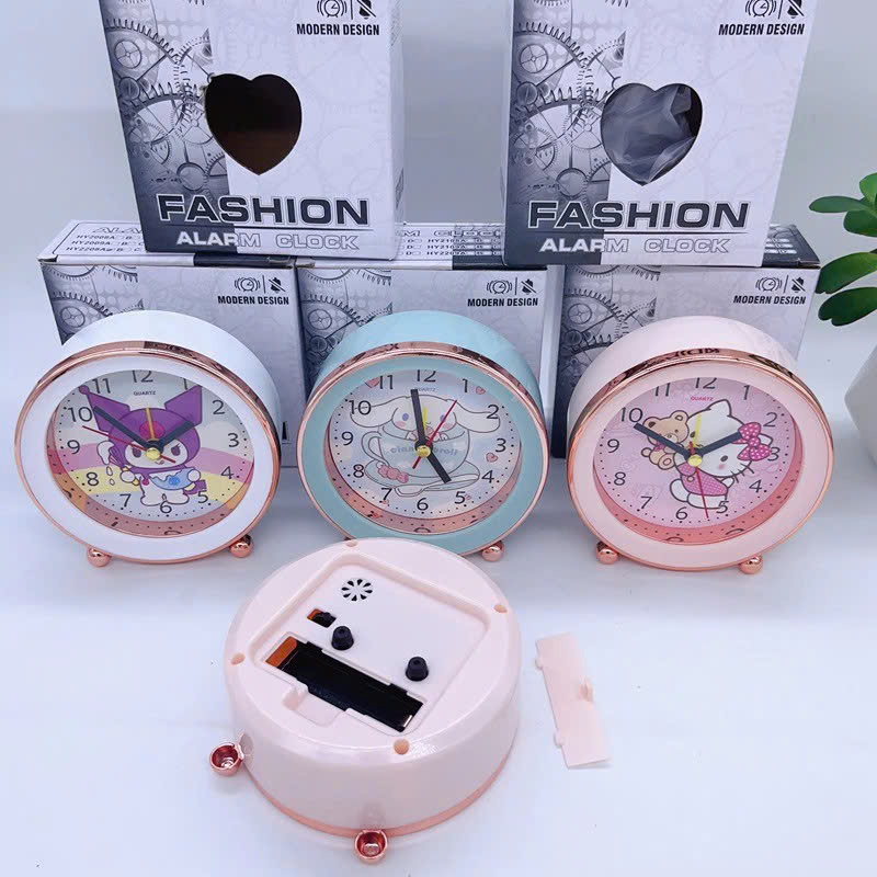 Đồng Hồ Báo Thức Để Bàn Hình Hoạt Hình Cute Vuông Tròn – Chuông Reo To, Đồng Hồ Decor Bàn Học Phòng Ngủ Cho Bé - HÀNG CHÍNH HÃNG MINIIN