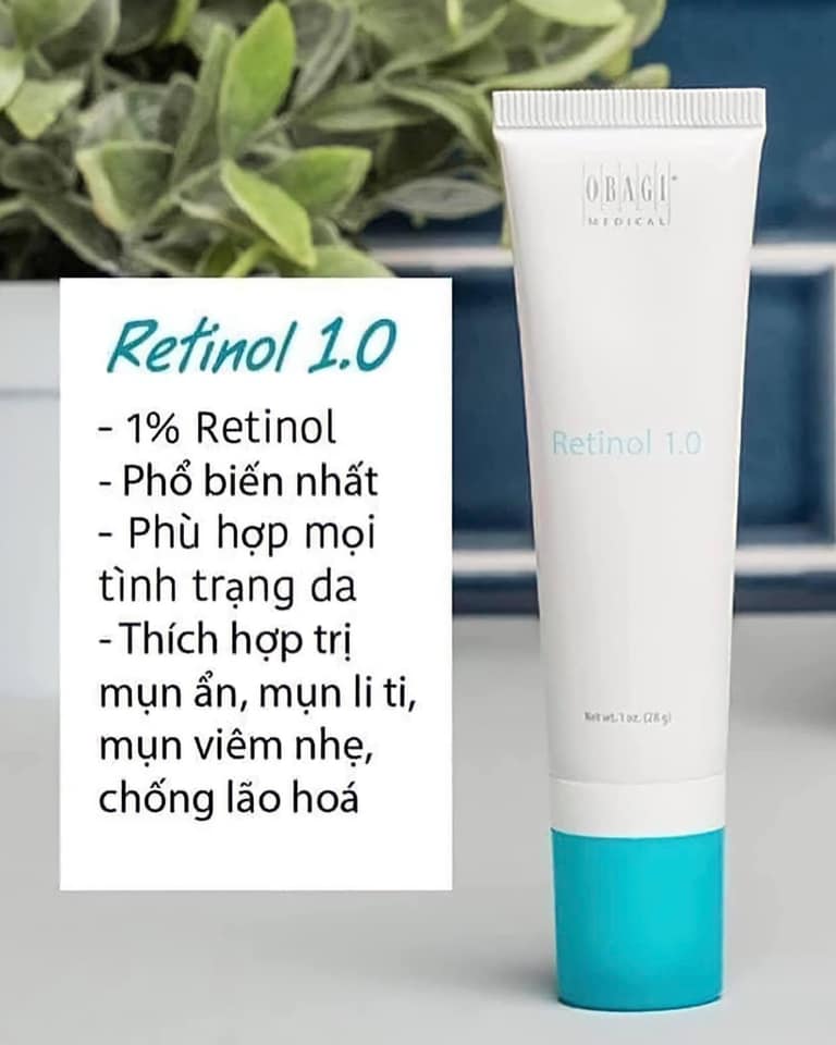 Obagi Retinol 1.0 (28g) Kem dưỡng da trẻ hóa, ngừa mụn
