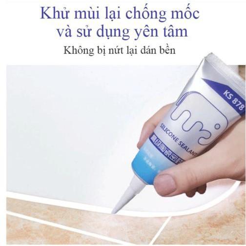 Khuyến mãi - Keo trám khe hở vết nứt nhà cửa đa năng chống nước chống mốc (bộ 4 lọ)