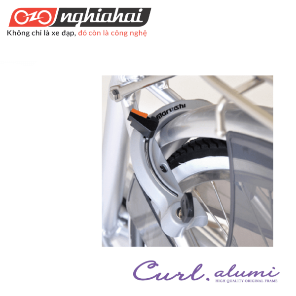 Xe đạp mini Nhật Bản – CURL ALUMI