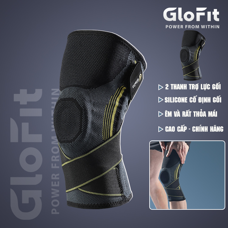 Băng Bảo Vệ Khớp Gối 360º Glofit GFHX022 (Knee Brase Pro)  - Một Chiếc