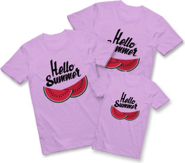 Áo Thun Gia Đình ATLAN Mã TKA58 Màu Tím