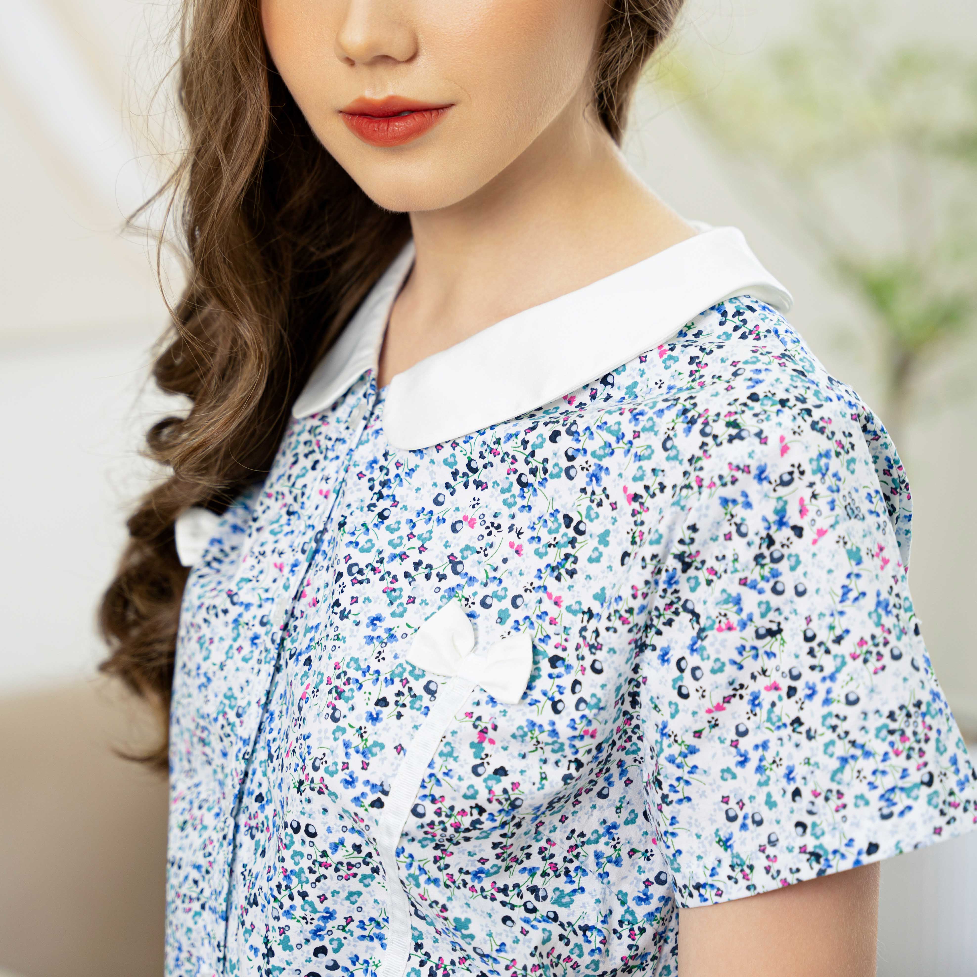 Bộ Đồ Kate Lửng Nữ Vincy Thoáng Mát BKL110S31